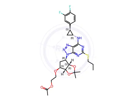 Chemical structure of Ticagrelor Related Compound 56