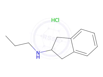 Chemical structure of n-Propyl-2,3-dihydro-1h-inden-2-amine hydrochloride