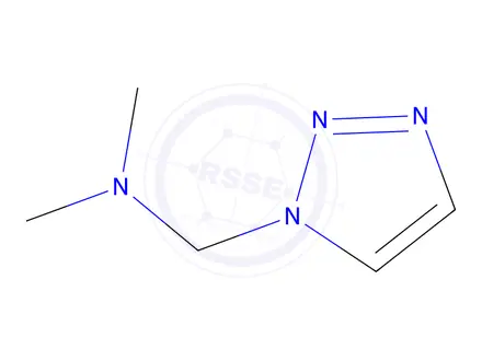 Chemical structure of 1H-1,2,3-Triazole-1-methanamine,N,N-dimethyl-(9CI)