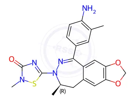 Chemical structure of GYKI 47654 (BDZ-H)