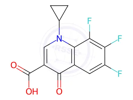 Chemical structure of Moxifloxacin Impurity 302