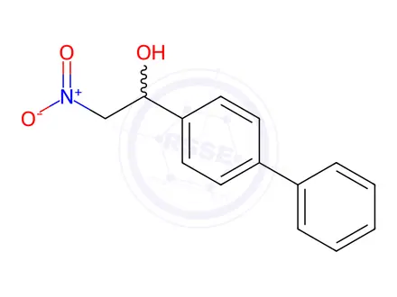 Chemical structure of [1,1'-Biphenyl]-4-methanol, α-(nitromethyl)-