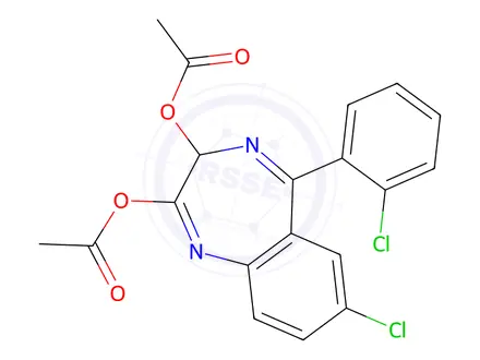 Chemical structure of Diazepam Impurity 14