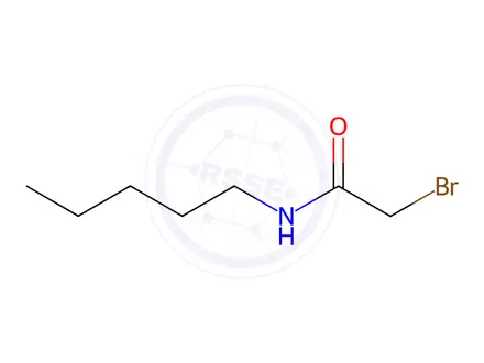Chemical structure of 2-Bromo-N-pentylacetamide
