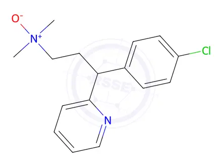 Chemical structure of Chlorpheniramine Impurity E