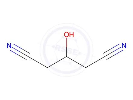 Chemical structure of 3-Hydroxypentanedinitrile