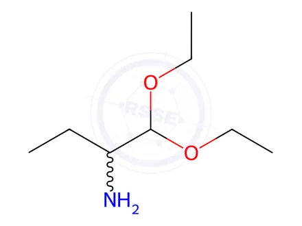 Chemical structure of 1,1-diethoxybutan-2-amine