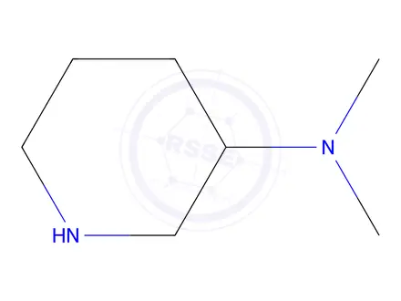 Chemical structure of 3-(Dimethylamino)piperidine