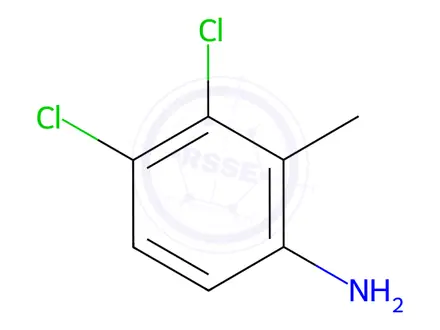 Chemical structure of 3,4-Dichloro-2-methylaniline