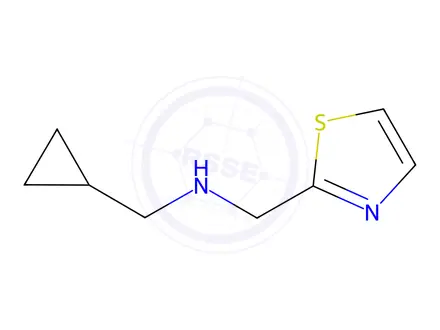 Chemical structure of 1-Cyclopropyl-N-(thiazol-2-ylmethyl)methanamine