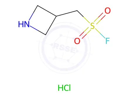 Chemical structure of azetidin-3-ylmethanesulfonyl fluoride;hydrochloride
