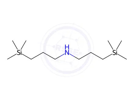 Chemical structure of BIS(3-TRIMETHYLSILYLPROPYL)AMINE