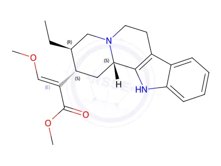 Chemical structure of Yohimbine Impurity 5(Dihydrocorynantheine)