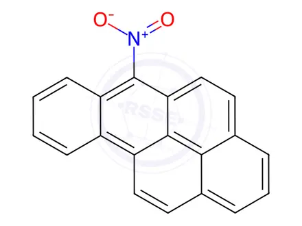 Chemical structure of 6-Nitrobenz(a)pyrene