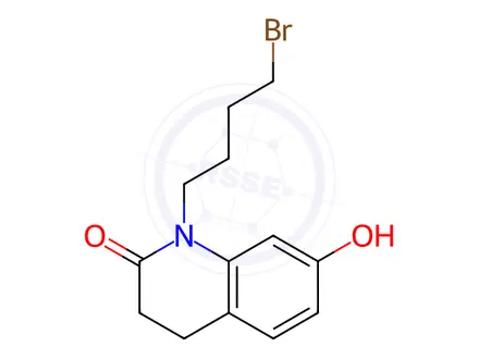 Chemical structure of Aripiprazole N-Bromobutyl Impurity