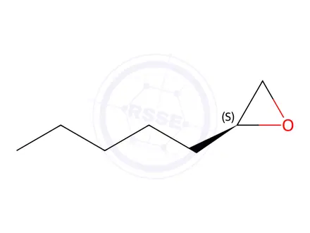 Chemical structure of (2s)-2-pentyl-Oxirane