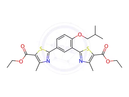 Chemical structure of Febuxostat Impurity 181