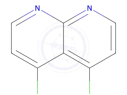 Chemical structure of 4,5-Dichloro-1,8-naphthyridine