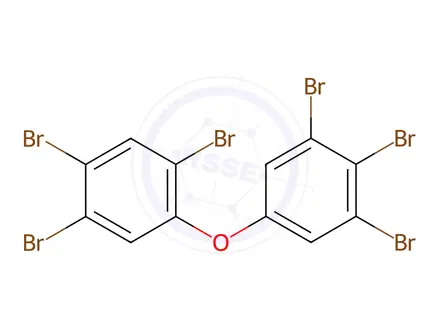 Chemical structure of 2,3',4,4',5,5'-Hexabromodiphenyl Ether