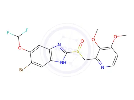 Chemical structure of Pantoprazole Impurity 65