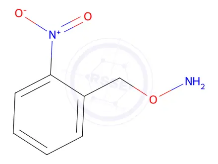 Chemical structure of O-(2-nitrobenzyl)hydroxylamine hydrochloride