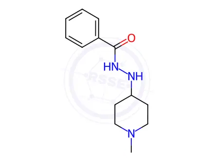 Chemical structure of N'-(1-Methylpiperidin-4-yl)benzohydrazide