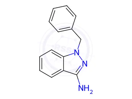 Chemical structure of 1-Benzyl-1H-Indazol-3-Amine