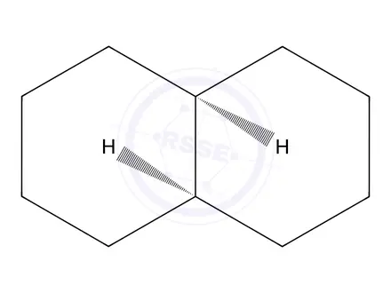 Chemical structure of Cis-Decahydronaphthalene