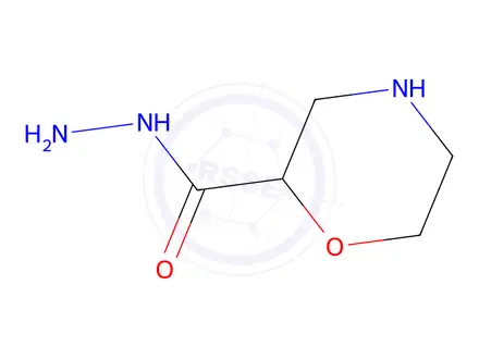 Chemical structure of Morpholine-2-carbohydrazide