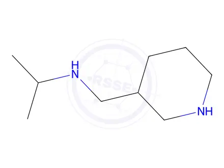 Chemical structure of (piperidin-3-ylmethyl)(propan-2-yl)amine