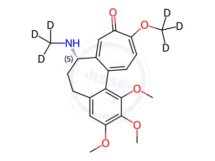Chemical structure of Demecolcine-d6