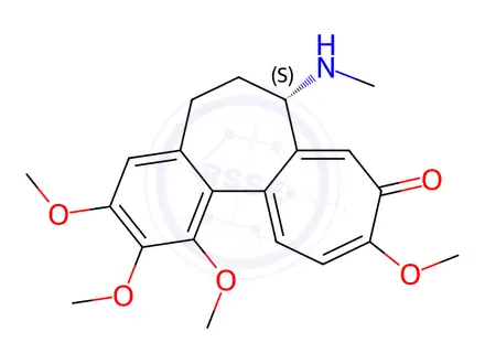 Chemical structure of Colchicine Impurity 10