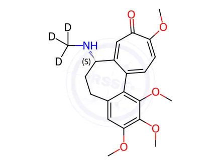 Chemical structure of Demecolcine-d3