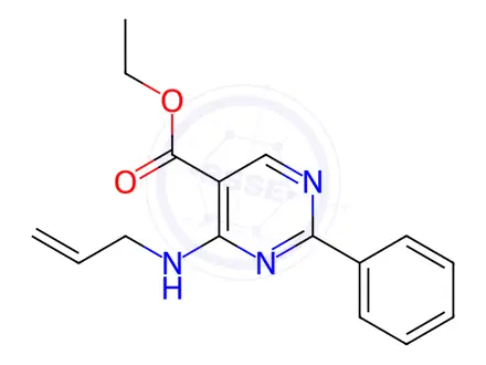 Chemical structure of Ethyl 4-(allylamino)-2-phenylpyrimidine-5-carboxylate