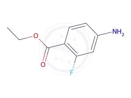 Chemical structure of Ethyl 4-Amino-2-fluorobenzoate