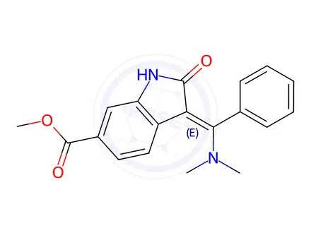 Chemical structure of Nintedanib N, N-Dimethyl Amine