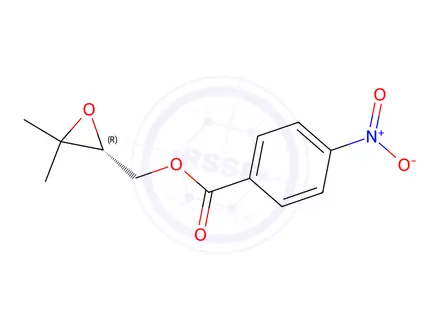 Chemical structure of (2R)-(+)-3 3-DIMETHYLGLYCIDYL