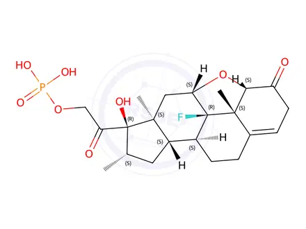 Chemical structure of Betamethasone Unknown Impurity 3