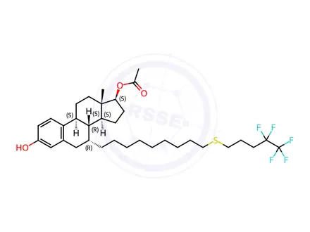 Chemical structure of Fulvestrant Impurity I