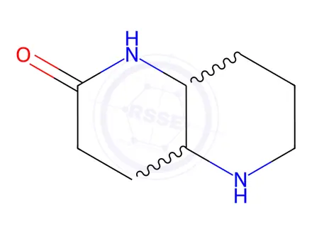 Chemical structure of 1,5-Naphthyridin-2(1H)-one, octahydro-