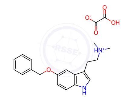 Chemical structure of 5-Benzyloxy-n,n-dimethyltryptamine oxalate
