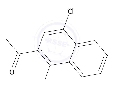 Chemical structure of 1-(4-Chloro-1-hydroxy-naphthalen-2-yl)-ethanone