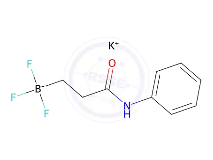 Chemical structure of Potassium trifluoro(3-oxo-3-(phenylamino)propyl)borate