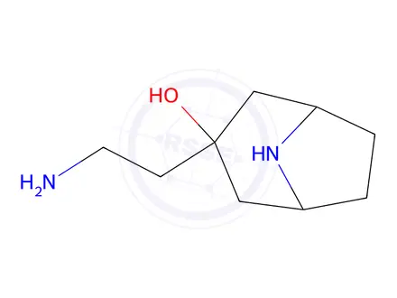 Chemical structure of 3-(2-Aminoethyl)-8-azabicyclo[3.2.1]octan-3-ol