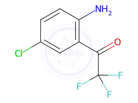 Chemical structure of 4-Chloro-2-trifluoroacetylaniline