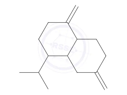 Chemical structure of ε-Muurolene