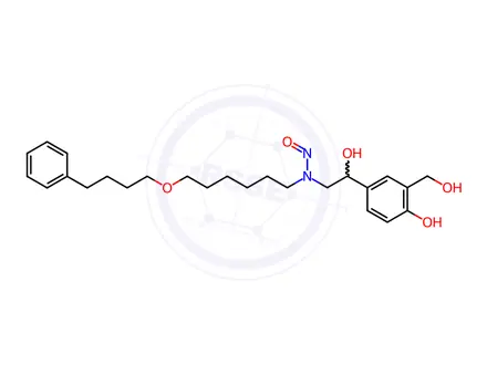 Chemical structure of N-Nitroso Salmeterol