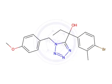 Chemical structure of BMS 754807 Impurity 37