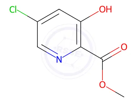 Chemical structure of Methyl 5-chloro-3-hydroxypicolinate