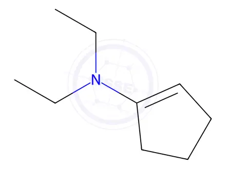 Chemical structure of N,N-Diethylcyclopent-1-en-1-amine